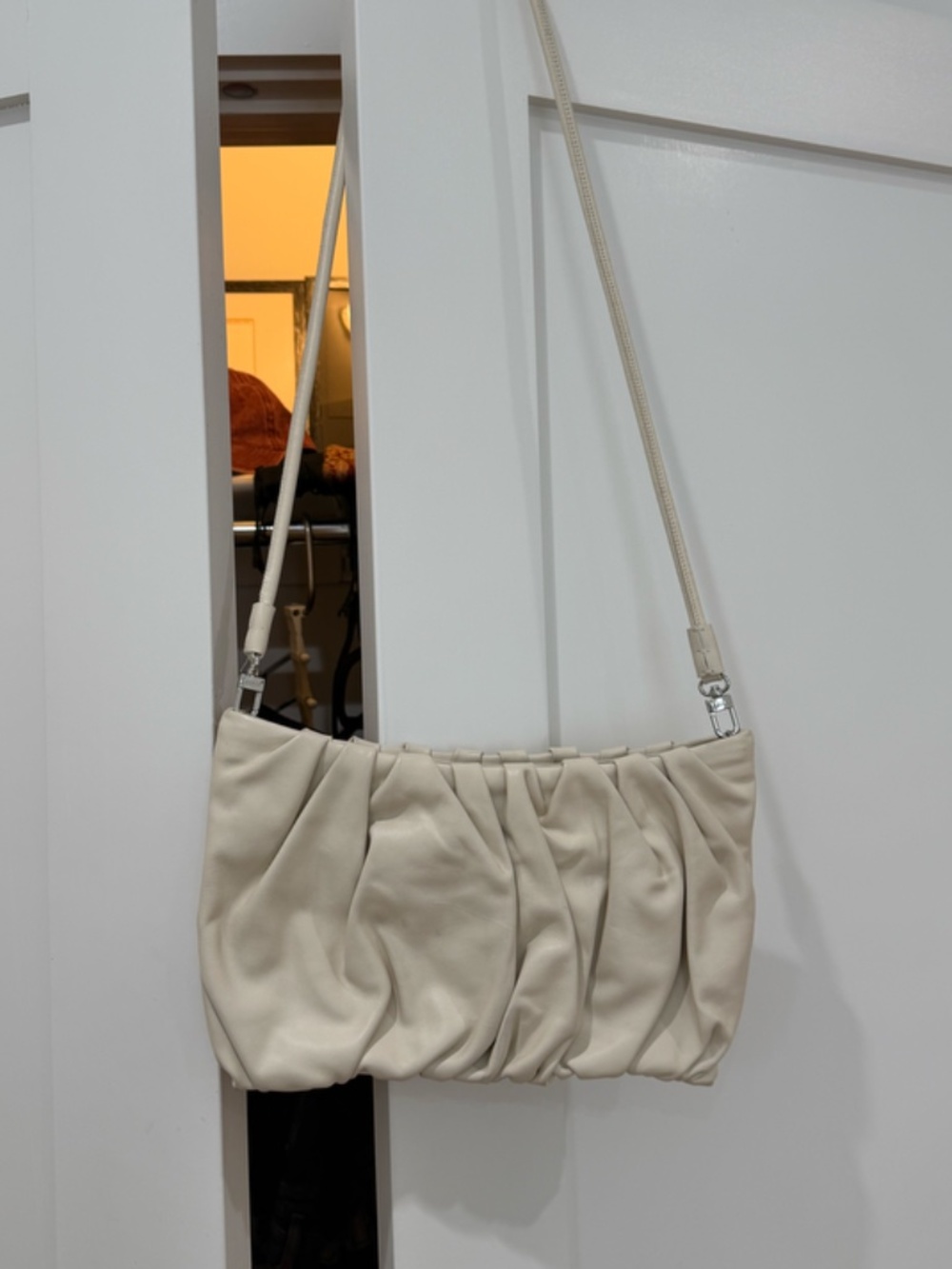 STAUD Bean Large Convertible Hobo Bag, Cream - GUC - Picture 3 of 8